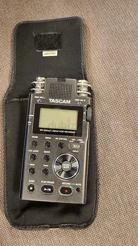 Tascam DR-10L Portable Recorder (with case) - Good Working Condition