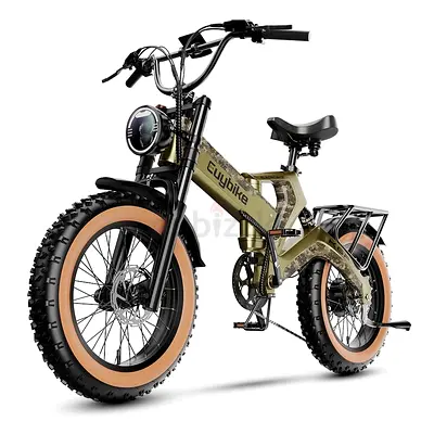K6 CUY RANGE FAT TIRE ELECTRIC
BIKE FREE DELIVERY