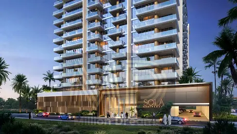 غرفتي نوم مطلة على البحر | سولا ريزيدنسز | شقة مفروشة | إطلالة على المسبح والمنتزه