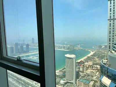 High Floor | Sea and Palm View | Well Maintained