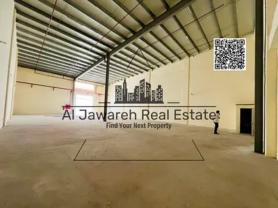 Warehouse for rent, 5005 sq ft, 25kW electricity, Al Jurf 3, Ajman