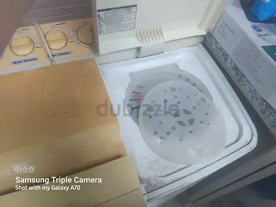Used Twin Tub Washing Machine - Semi Automatic Washer (Single Unit)