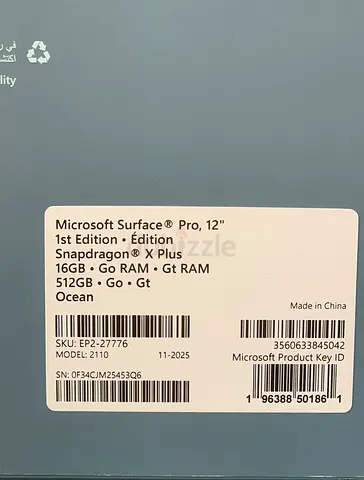 Microsoft Surface Pro 12 New