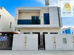 Villa overlooking Mohammed bin Zayed Road, negotiable price with registration and freehold fees