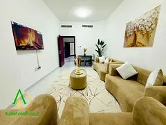 A great opportunity for upscale living in Ajman! Fully furnished 2-bedroom apartment with brand-new