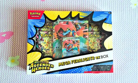 Pokemon TCG - Ascended Heroes Mega Feraligtr EX Box