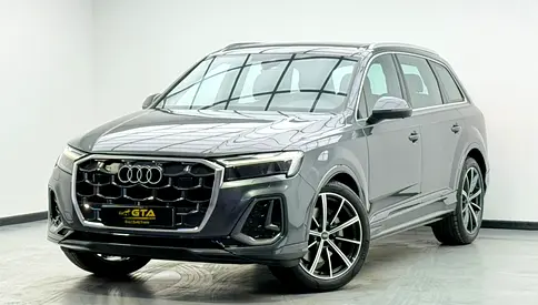 2025 Audi Q7 45 TFSI S Line, Audi Warranty+Service Contract+Full Service History, GCC