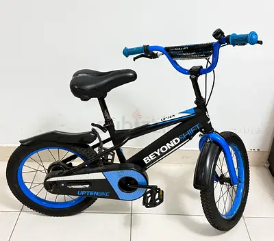 Blue  Black Upten BeyondShift Kids Bicycle - 16 inch