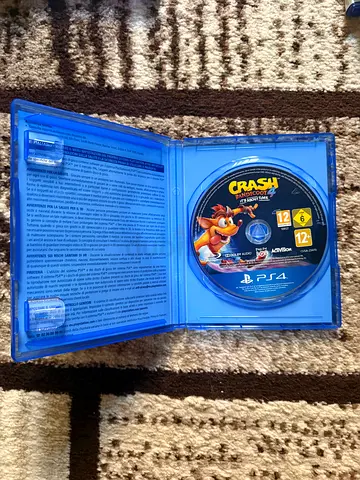 Crash Bandicoot N. Sane Trilogy (PS4) – Disc Only, Good Condition