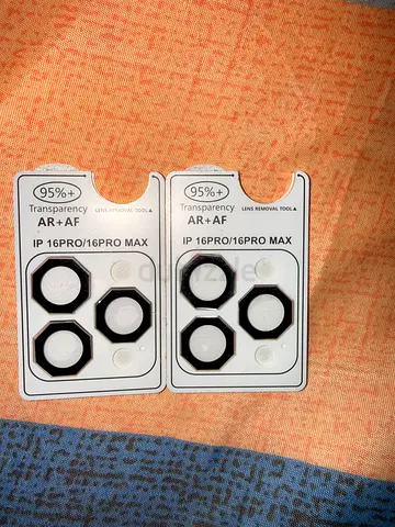 iPhone 15pro /15pro max /16 Pro/16 Pro Max Camera Lens Protectors 95 % glass no one sale in dubai