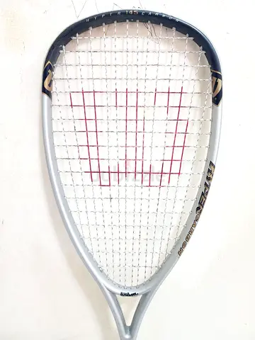 WILSON HYPER CARBON SQUASH RACKET 145GMS