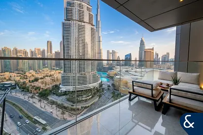 Vacant | Full Burj View | Rare Large Terrace