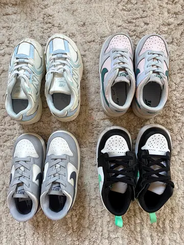 Bundle of 4 Kids Sneakers. Can be sold individually