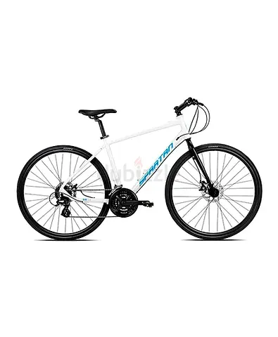 Spartan 700c Dolomite Fitness Bike, Frame, Shimano Shifters, 24 Speed Cycle