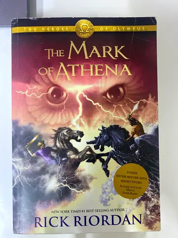 The Mark of Athena by Rick Riordan (Heroes of Olympus #3) - Paperback
