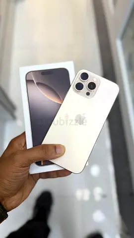 iPhone 16 Pro Max 256GB - desert -91🔋 tra  (Box Included) - Excellent Condition-seres buyer only -