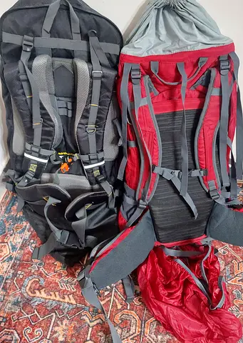 Hiking backpacks