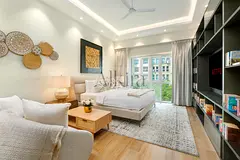 Fully Upgraded Studio | L-Shaped | Community view