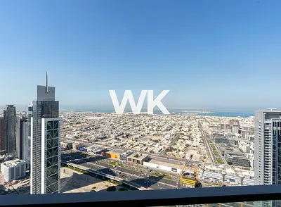 Sea and SZR View / 2BR High Floor/Furnished