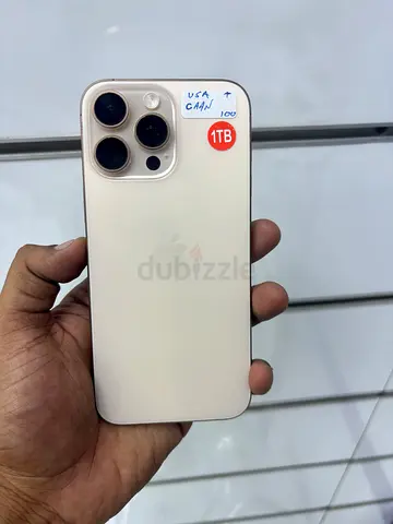 iPhone 16 Pro Max 1TB USA Dot on display Camera Change