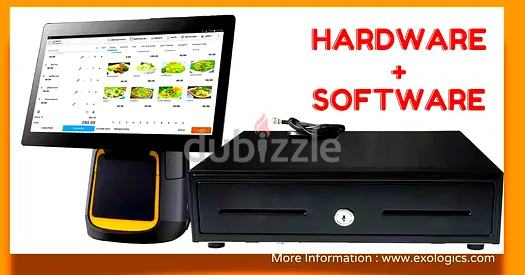 Professional POS Billing System for Salons Spas cashier setup with software