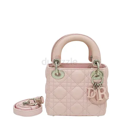 Authentic Christian Dior Pink Lady Dior Micro Bag