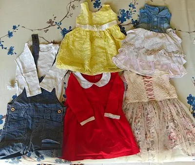 Girls baby dresses bundle - size 6-36 months (8 dresses)