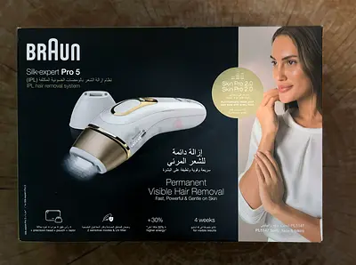 BraunNEW (SEALED) Silk-expert Pro 5 IPL Hair Removal (PL5147)