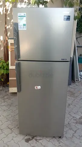 Samsung Top Freezer Refrigerator - 2 Door, Silver, Good Working Condition