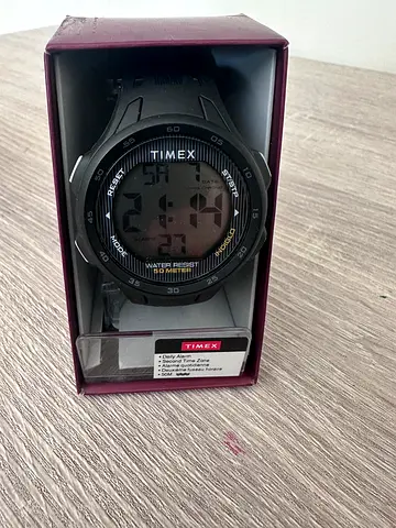 Timex Men’s Digital Sport Watch —Black ,Water Resistant