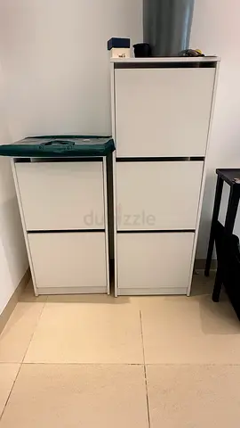 2 shoes cabinets