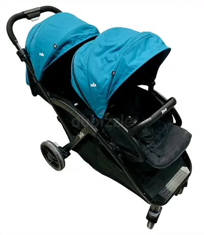 Joie Evalite Baby Double Twin Stroller with Canopy