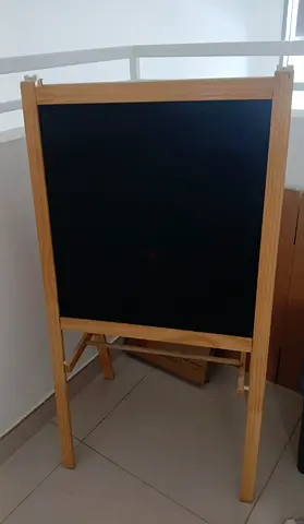 IKEA White board and chalk board