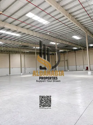 🏭 Warehouse for Rent – Umm Al Quwain 📍 Modern Industrial Area A prime opportunity to rent a large-scale warehouse in a strategic location close to m