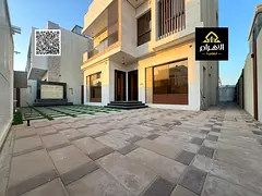 For sale: Luxury villa, registration fees included, near Sheikh Mohammed Bin Zayed Road - Freehold o