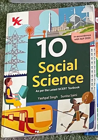 CBSE 10 Social Science As per the Latest NCERT Textbook Yashpal Singh Sunita Saini 25-26