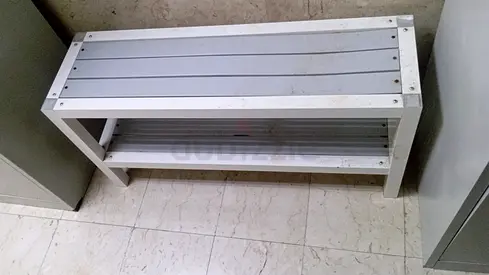 Aluminum shelf