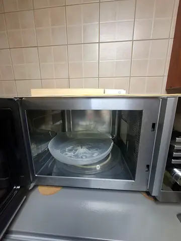 Used Built-in Microwave Oven (Stainless Steel) - Good Working Condition