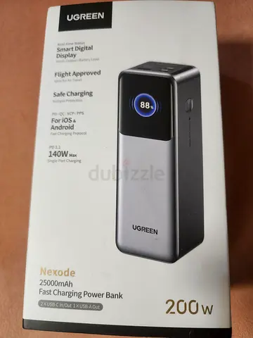 UGREEN Nexode 200W 25000mAh Power Bank (Boxed)