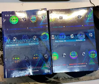 R.D. Sharma Mathematics for Class XI Volumes 1  2 (Set) For class 11th