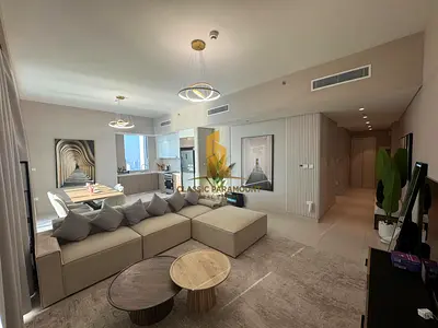 Burj and Sea View | High Floor | Furnished