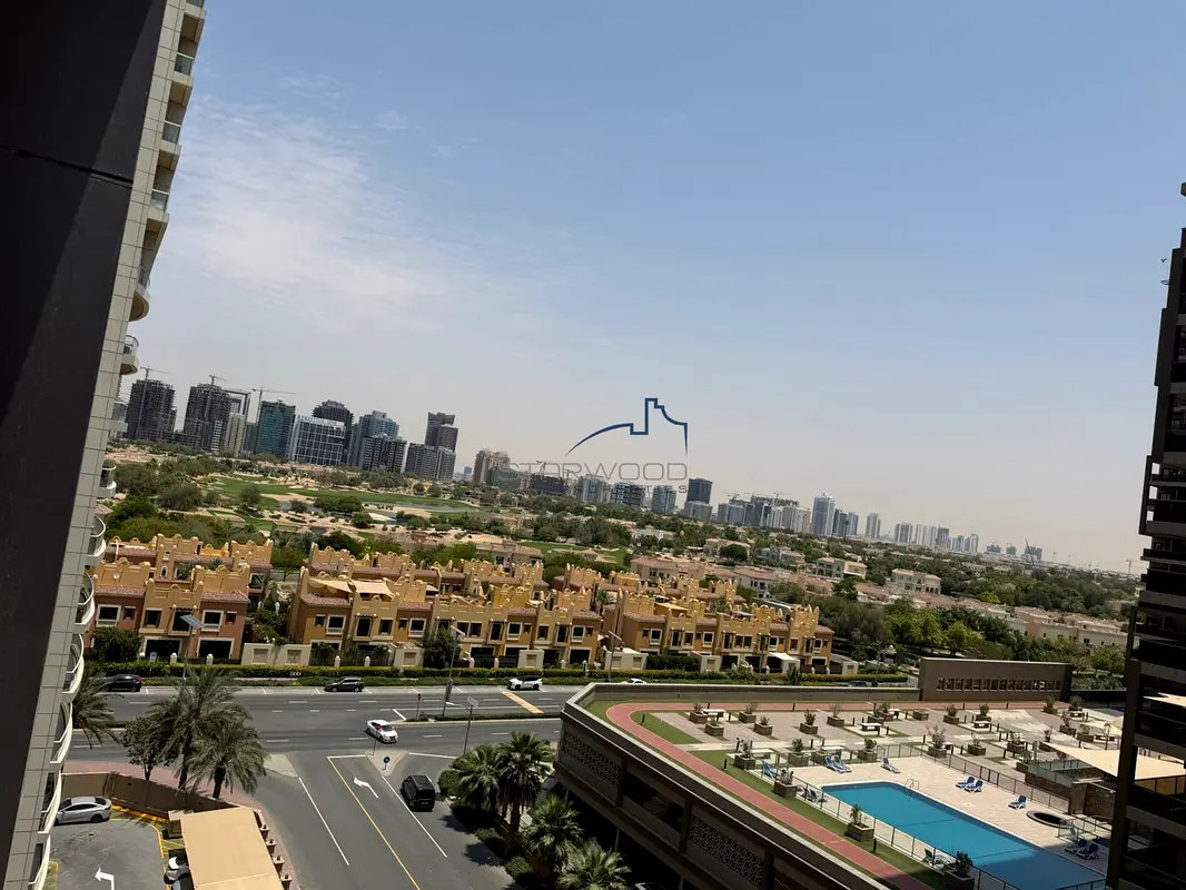 Spacious 2 bed | V2 Sports City | Golf & Pool View