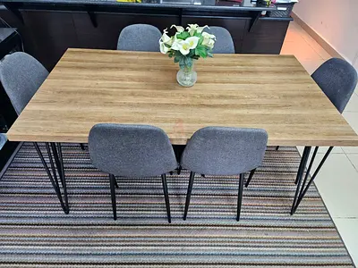 Dining table with 6 chairs