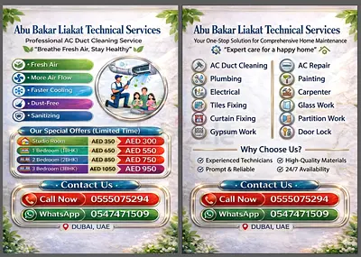 Ac duct cleaning service