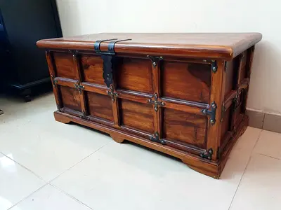 solid wood large chest