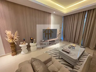 شقة ساحرة مفروشة بالكامل بغرفة نوم واحدة مع مسبح وصالة ألعاب رياضية وموقف سيارات