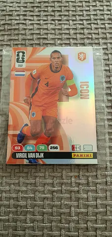 Virgil van Dijk Panini Icon Football Trading Card (Mint) - Liverpool/National Team