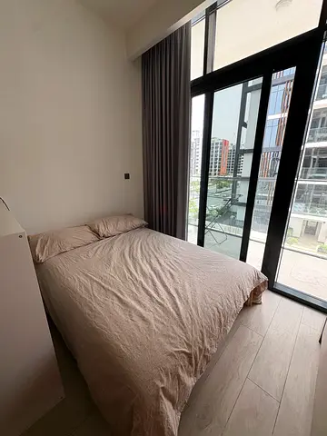 IKEA NEIDEN Bed + VESTEROY Mattress