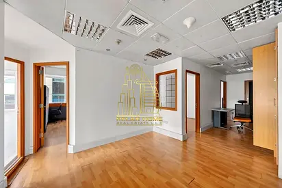 DEWA & Chiller Included | Partitioned Office | SZR View