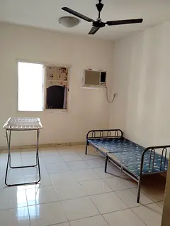 Single bedroom ready to move for Indian couples.Fully furnished with Bed, AC, refrigerator .....